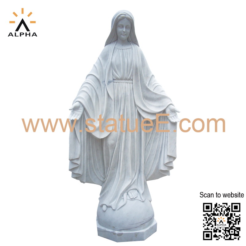 Virgin Mary statue